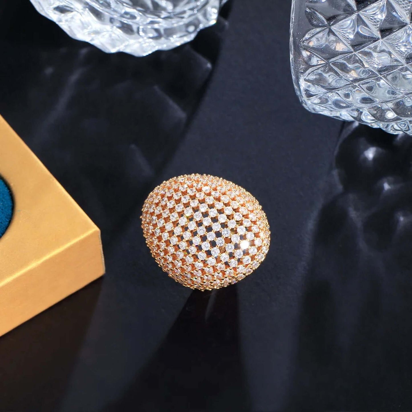 Imperial Dome CZ Statement Ring.