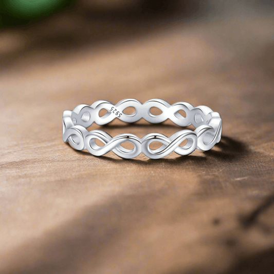 Infinite Elegance 925 Sterling Silver Ring.