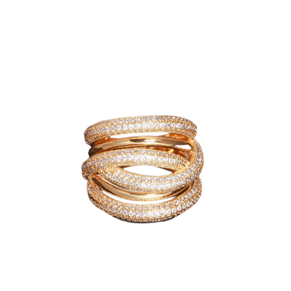 Rose Spiral Ring - ThreadsTrinkets.ae